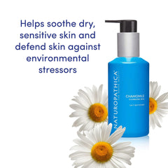 Naturopathica Chamomile Cleansing Milk chamomile bloom signaling soothing botanicals for calm skin