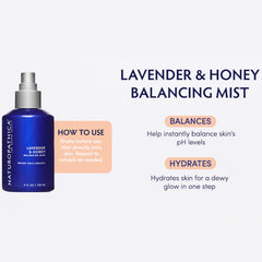 Naturopathica Lavender & Manuka Honey Face Mist close-up showing mist application.