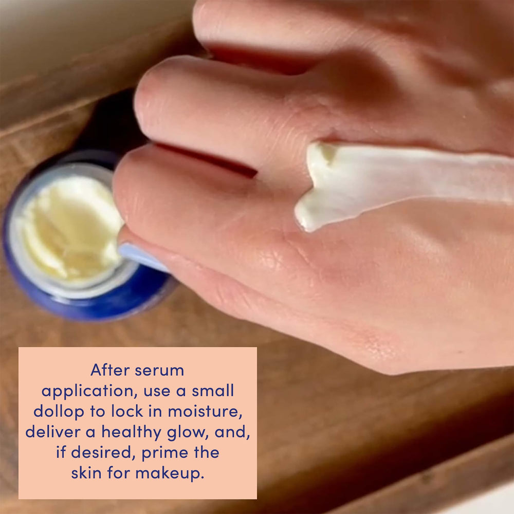 Jar close-up of Naturopathica Manuka Honey Whipped Oil emphasizing antioxidant-rich blend