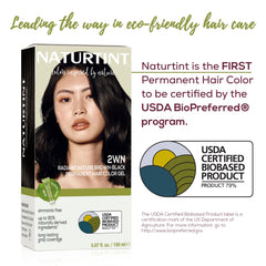 Naturtint 2WN Radiant Nature Brown Black application tools aid precise color distribution