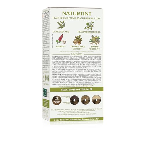 Naturtint 7A application kit ready for mess-free at-home color application.