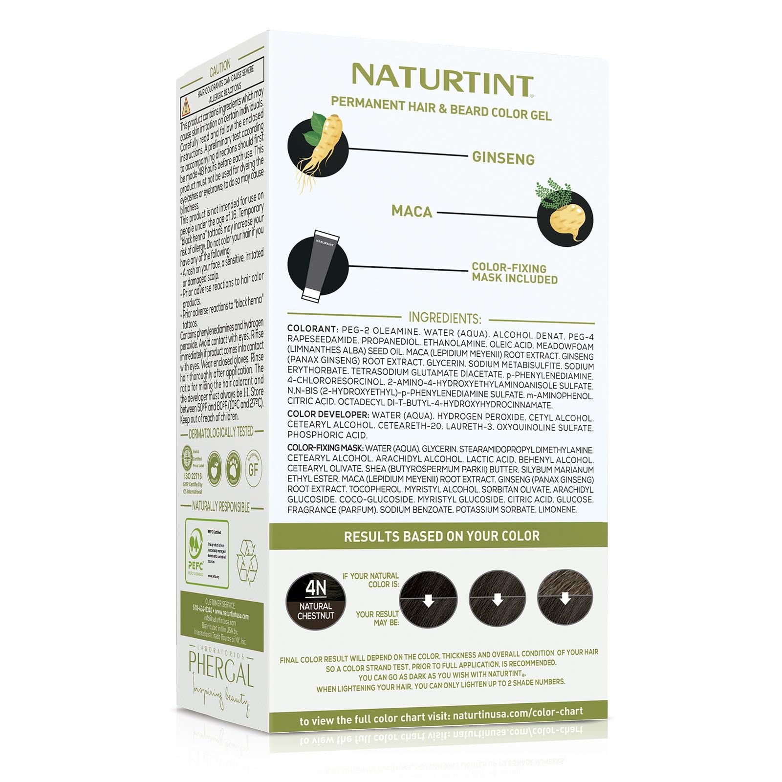 Naturtint Men 4N application gloves ready for clean, mess-free mixing and application.