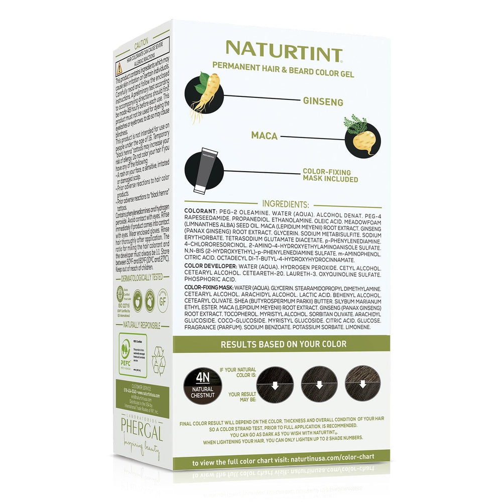 Naturtint Men 4N application gloves ready for clean, mess-free mixing and application.