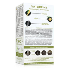 Naturtint Mens 5N chestnut color application steps for easy home use.