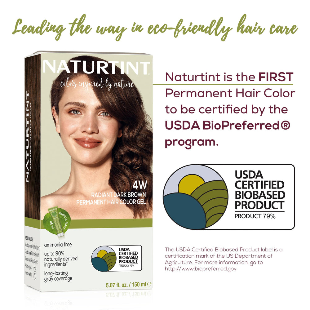 Naturtint 4W color kit demonstrates easy, mess-free at-home application