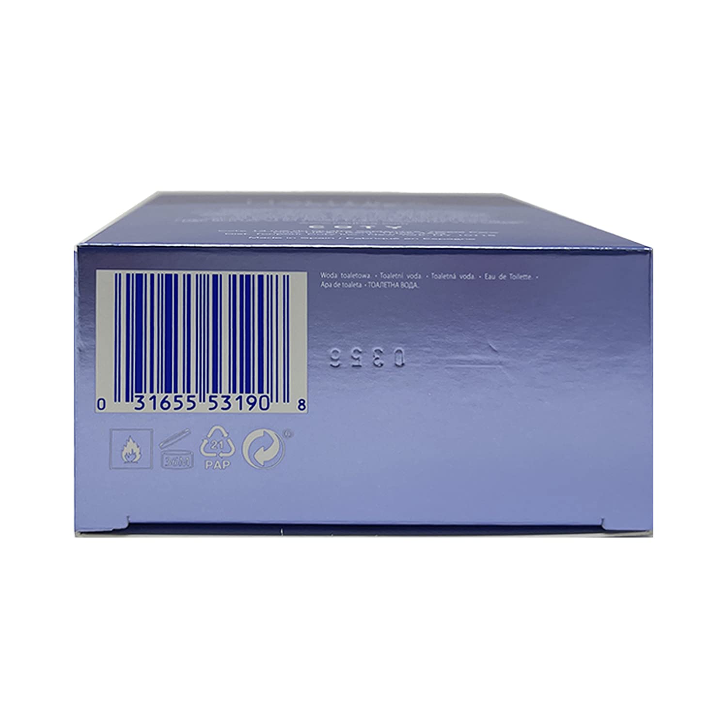 Nautica Voyage dewy moss essence hints at subtle depth and longevity.
