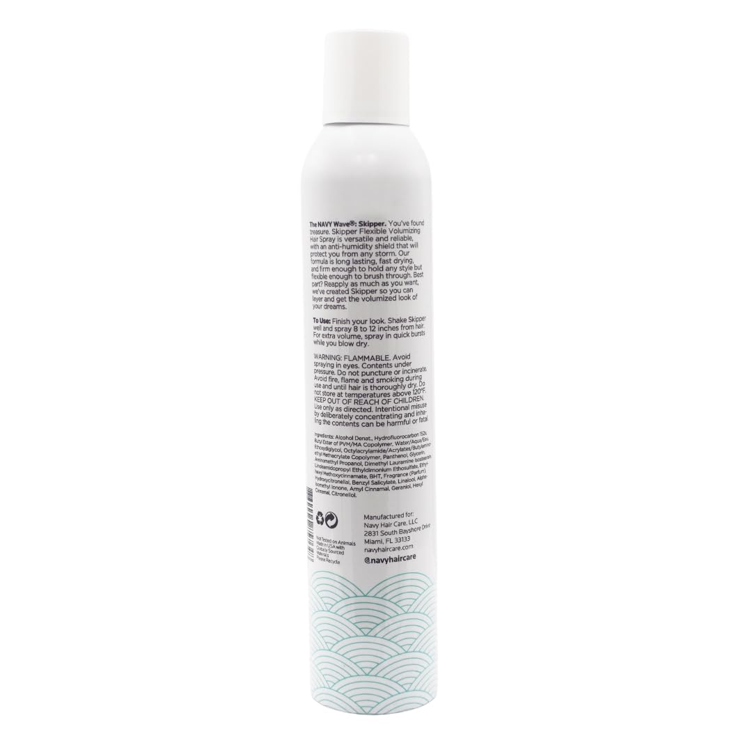 NAVY HAIR CARE Skipper apply at root—lift and root-to-tip volume.