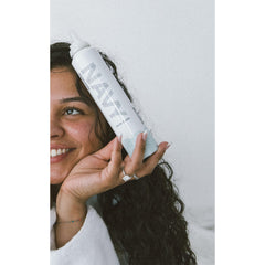 NAVY Hair Care Whirlpool Styling Foam pump enables easy, mess-free application.