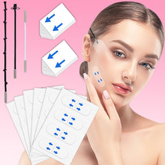 NBF Face Neck Tape lifts sagging skin for a defined jawline.