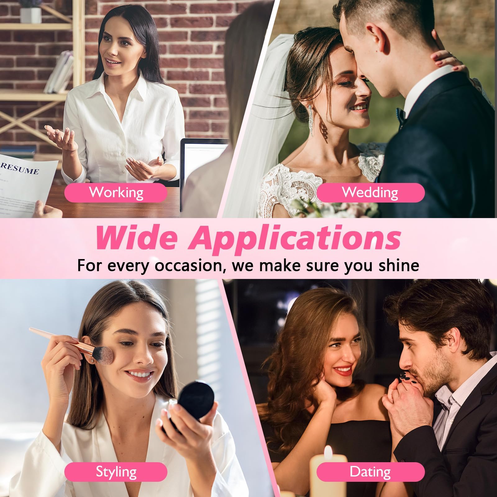 NBF Face Neck Tape ideal for weddings and events, sculpting a confident look.