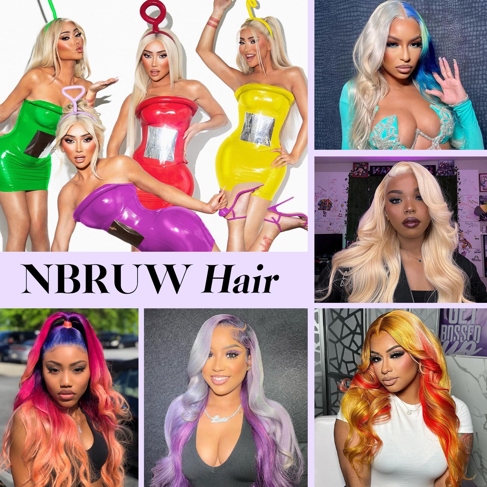 NBRUW 613 lace front wig cap with adjustable straps for easy fit and comfort.