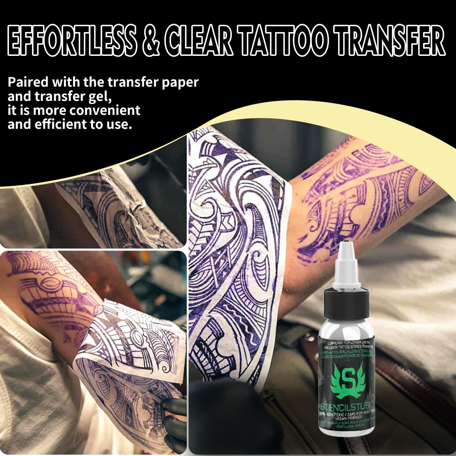 NBTA2 complete accessories including gloves, transfer paper, and bandages
