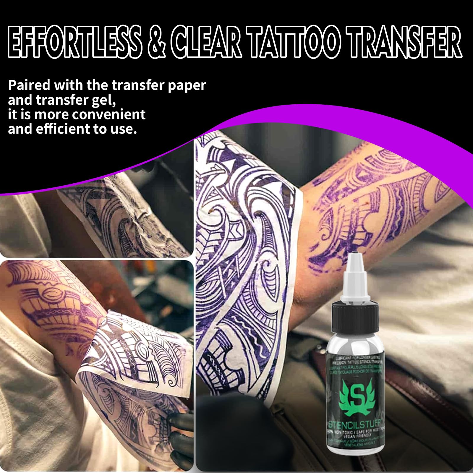 NBTA2 full accessories include gloves, transfer paper, and more for immediate use.