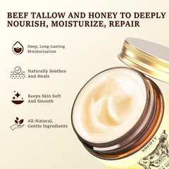 NBUDIY fragrance-free formula absorbs quickly for sensitive skin comfort