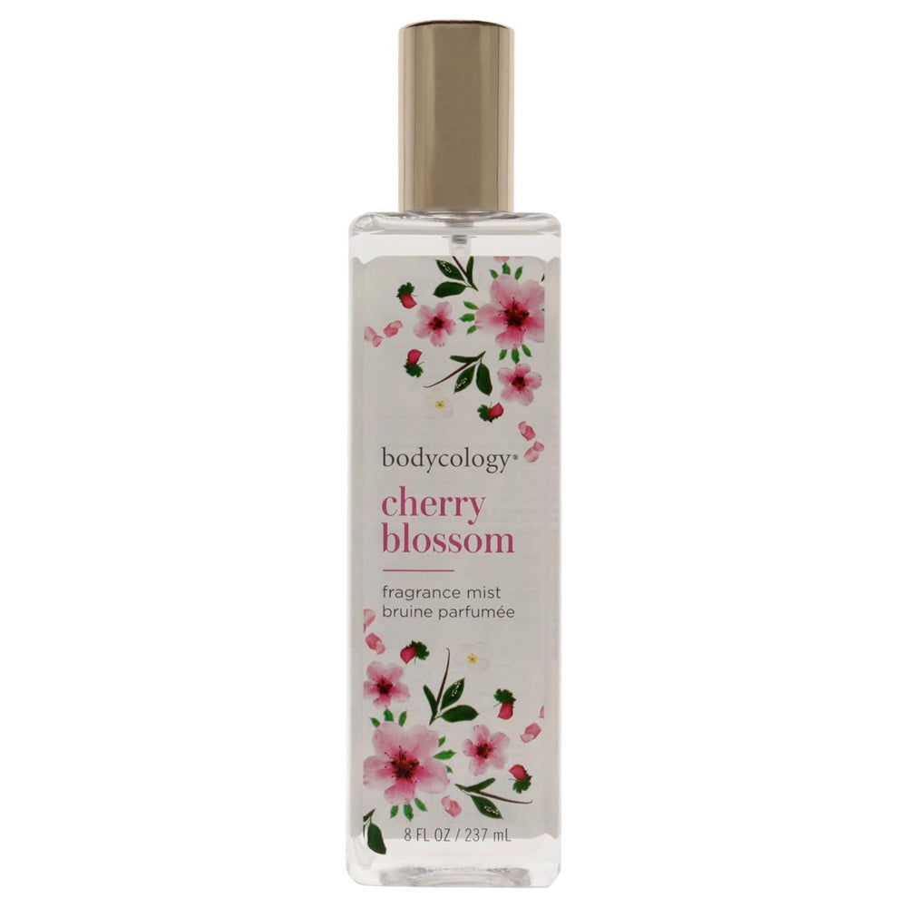 NC fragrance mist front bottle showing cherry blossom notes for everyday wear.