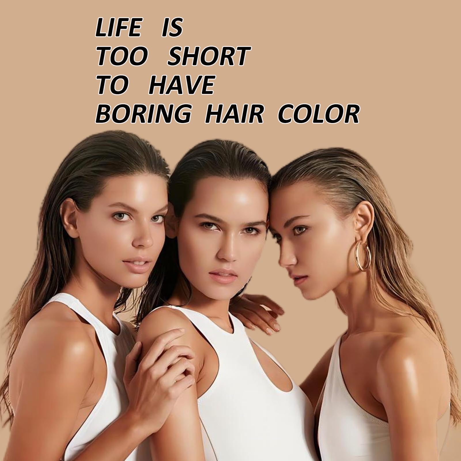 NCEPROHR shade guide of twelve colors for versatile styling options