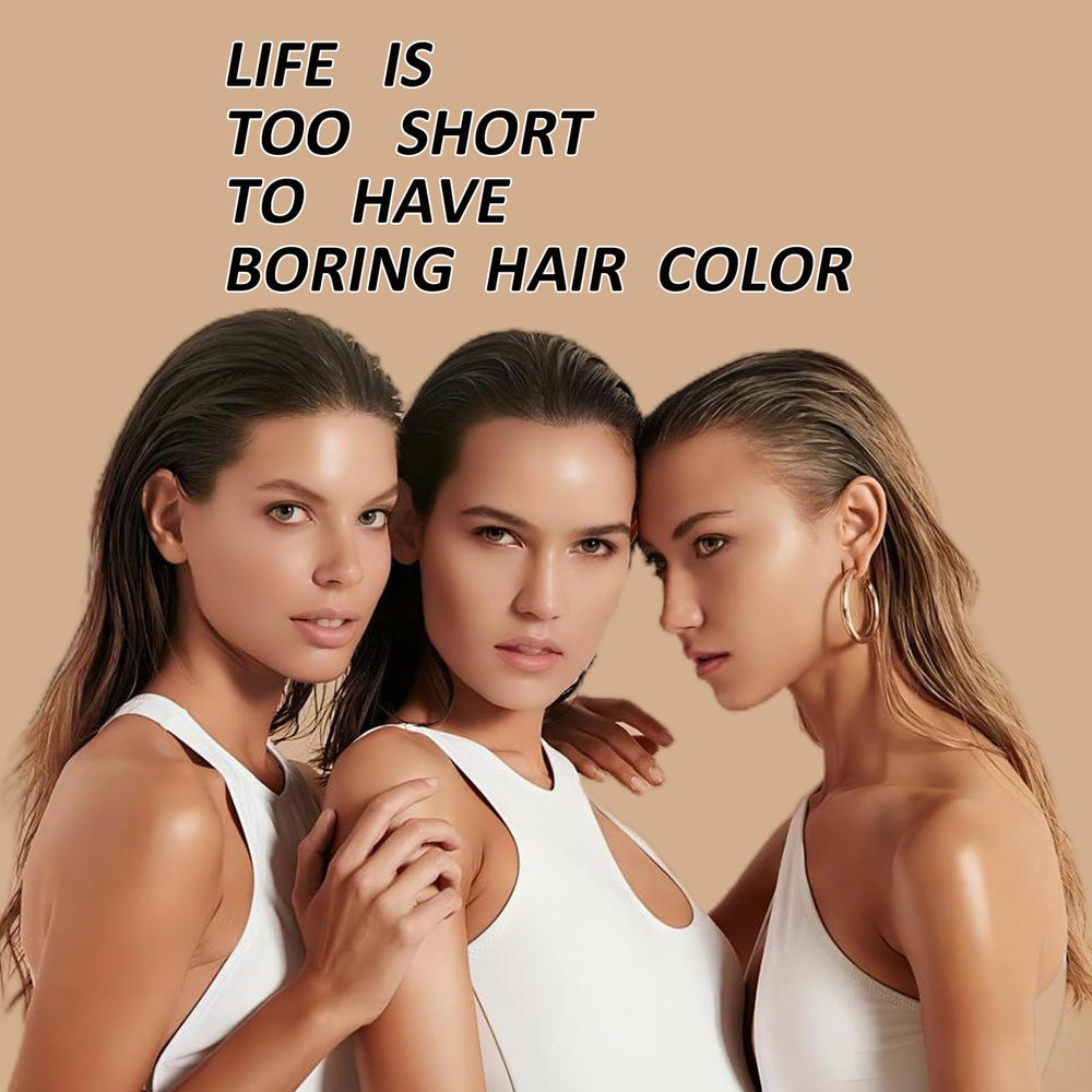 NCEPROHR shade guide of twelve colors for versatile styling options