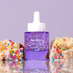 NCLA Beauty So Rich dropper applying a precise amount for cuticle care.