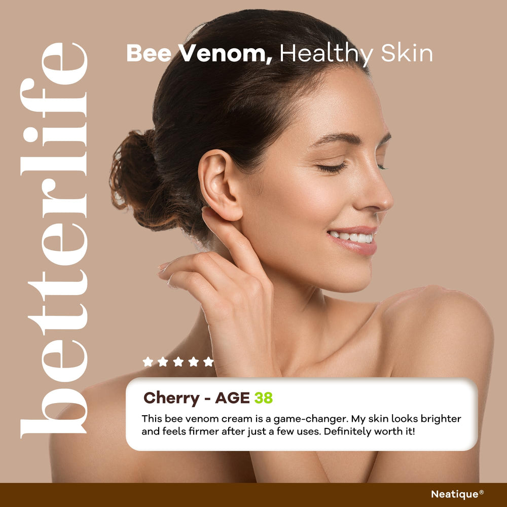 Neatique label emphasizes dermatologist-tested, allergen-free formula for sensitive skin.