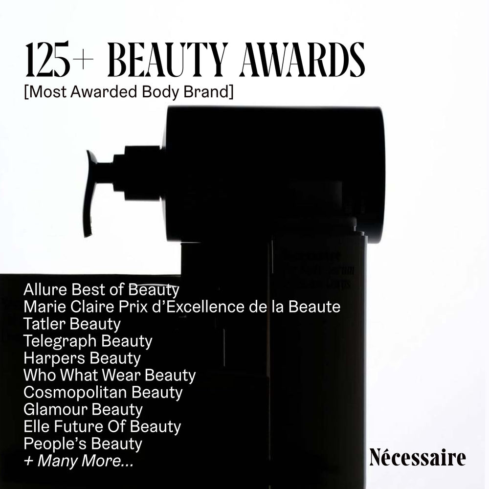 Nécessaire lather close-up illustrates creamy cleansing texture.