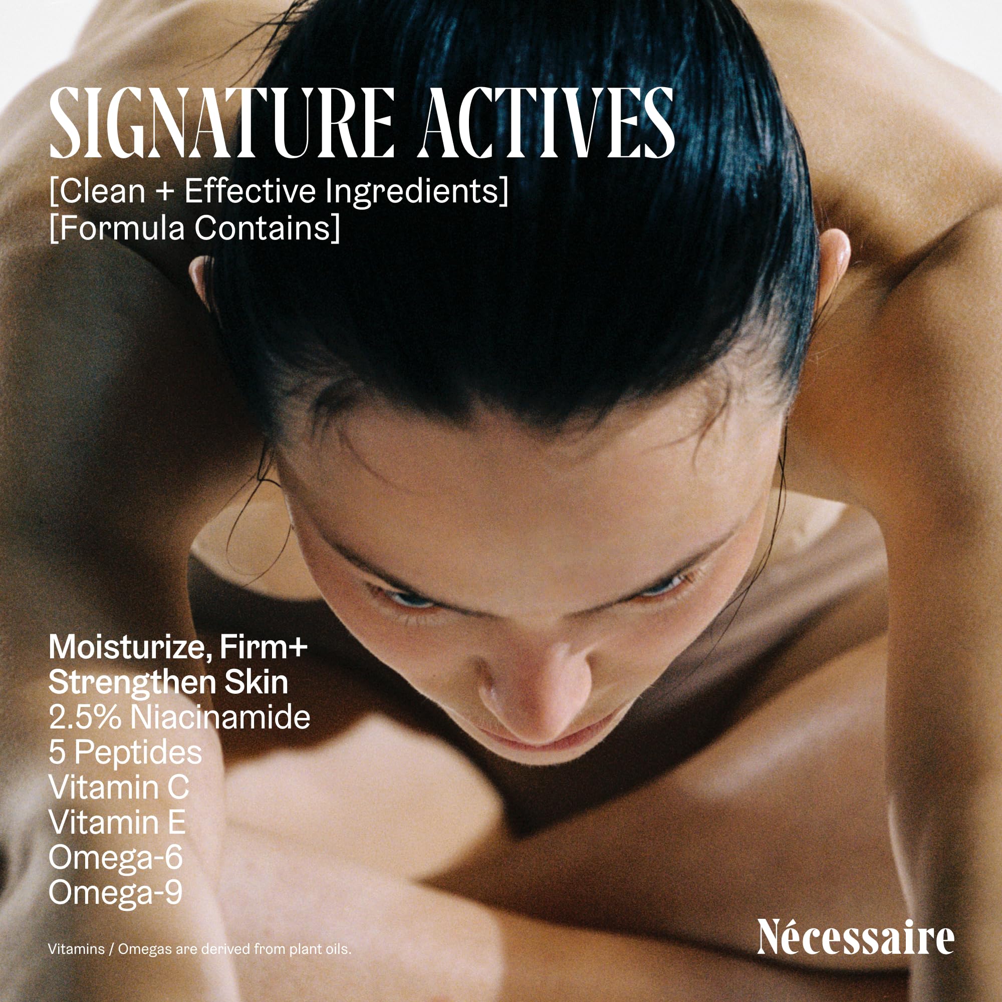 Nécessaire body lotion dermatologist-tested seal assures suitability for sensitive skin.