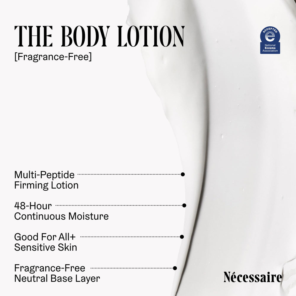 Lotion spread on skin demonstrating smooth application