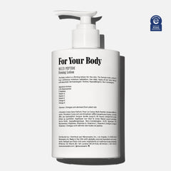 Close-up of Nécessaire lotion texture showing fast absorption