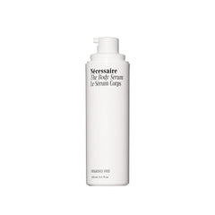 Nécessaire body serum fragrance-free bottle ready for daily use