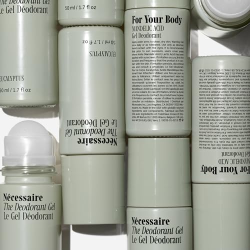Travel-friendly 1.7 oz Nécessaire deodorant gel size.