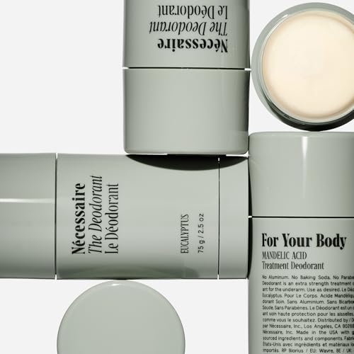 Nécessaire Eucalyptus deodorant travel-size 75 g for on-the-go use.