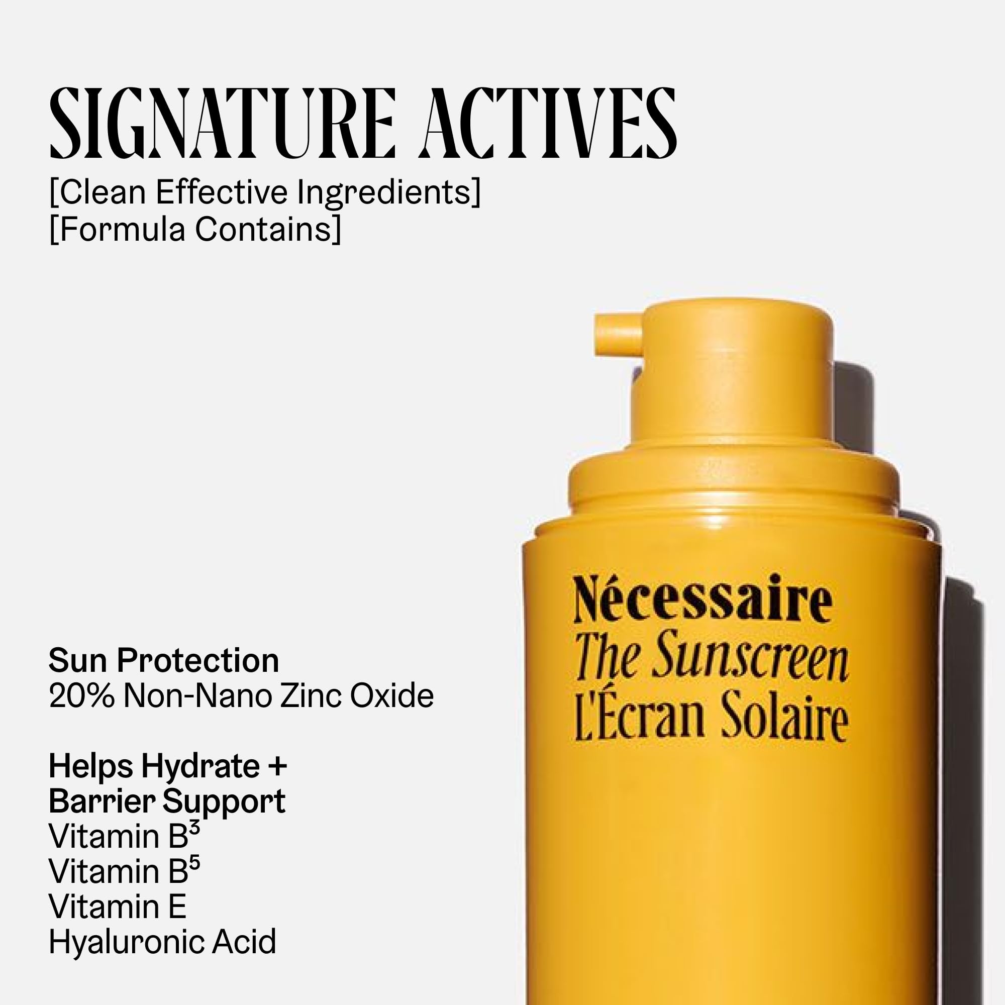Nécessaire Laminaria Saccharina algae ingredient visible for hydration