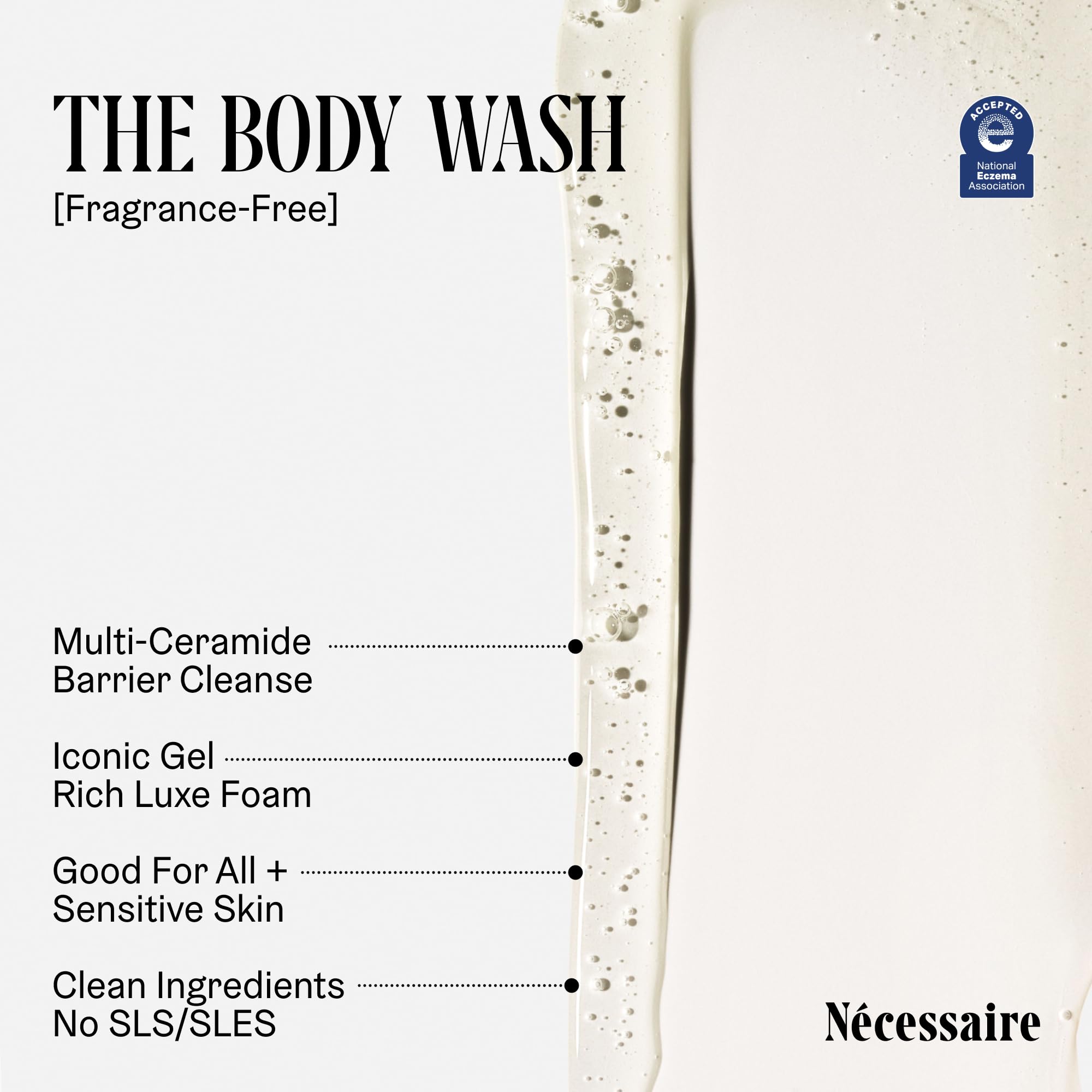 Nécessaire niacinamide and ceramides blend highlighted for barrier care