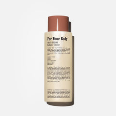 Nécessaire Olibanum body wash foam close-up highlights rich lather and fragrance