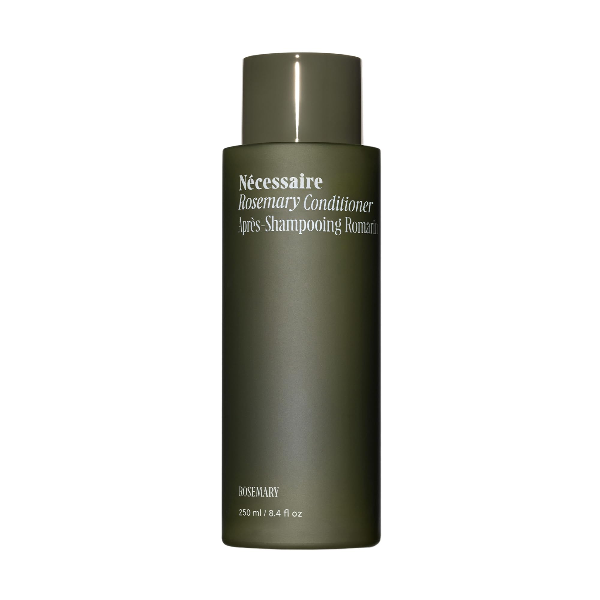 Nécessaire Rosemary Conditioner bottle front shows premium packaging and versatile hair-supporting formula.