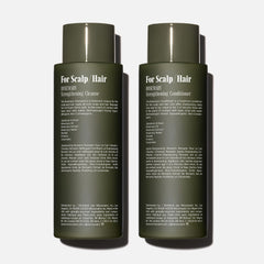 Nécessaire Rosemary Conditioner bottle shows detangling formula for smoother hair.