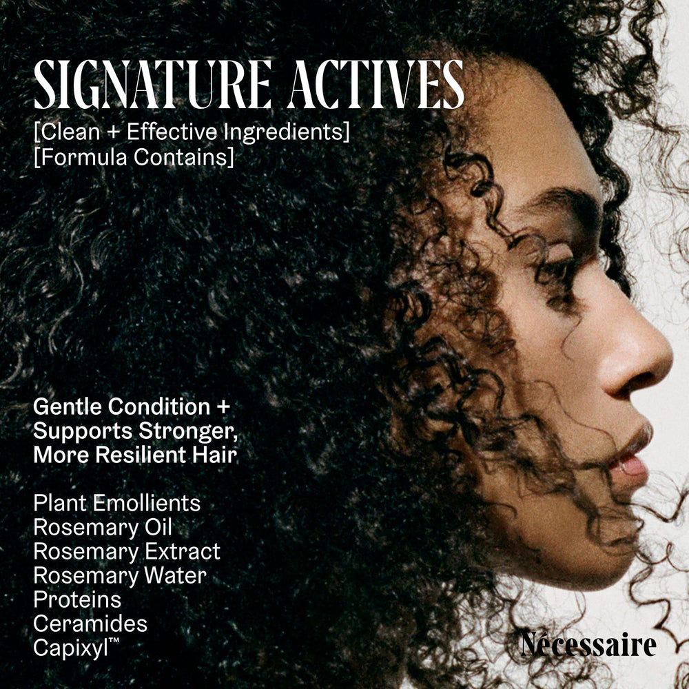 Nécessaire Rosemary Conditioner may aid thinning hair nourishment