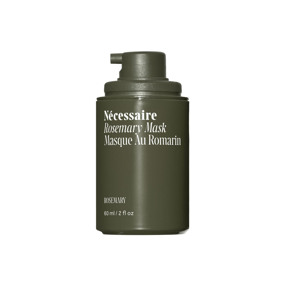 Nécessaire Rosemary Leave-In Mask bottle front for smoother, easier-to-manage hair.
