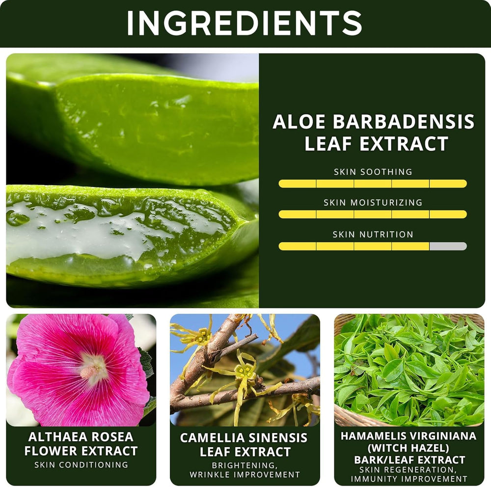 Neclar Hydratation Quotidienne Gel Aloe, soin visage et corps pour peau sèche.