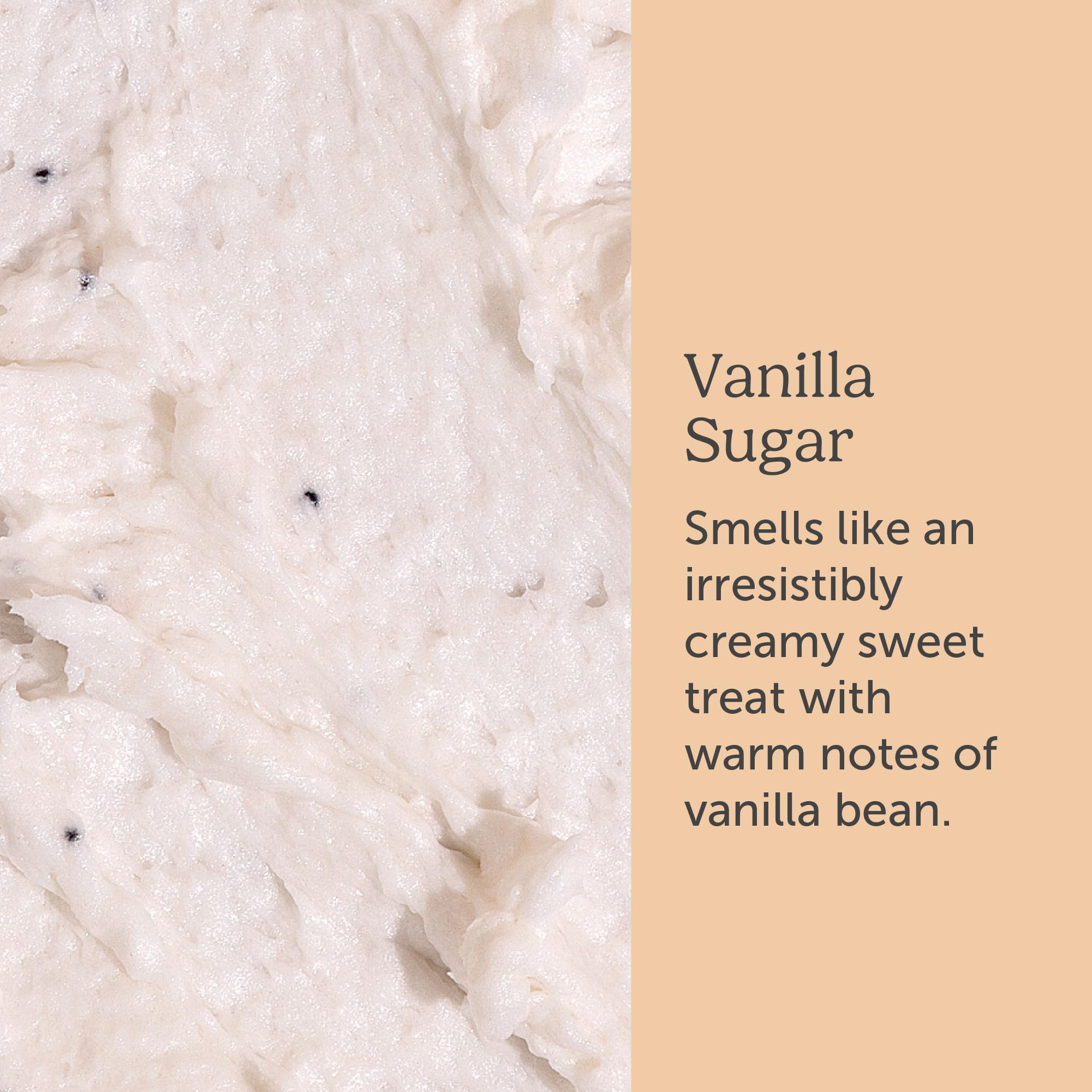 Nectar Life Shave Butter Vanilla Sugar cream-foam image highlights razor-friendly slip.