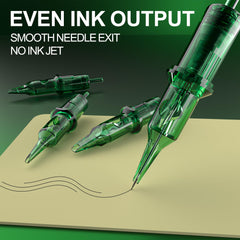 NEDPAIN 1209RL 9-round liner with visible funnel for precise line work.