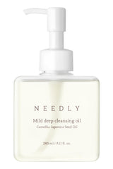 Needly Mild Cleansing Oil bottle front view for gentle makeup removal.