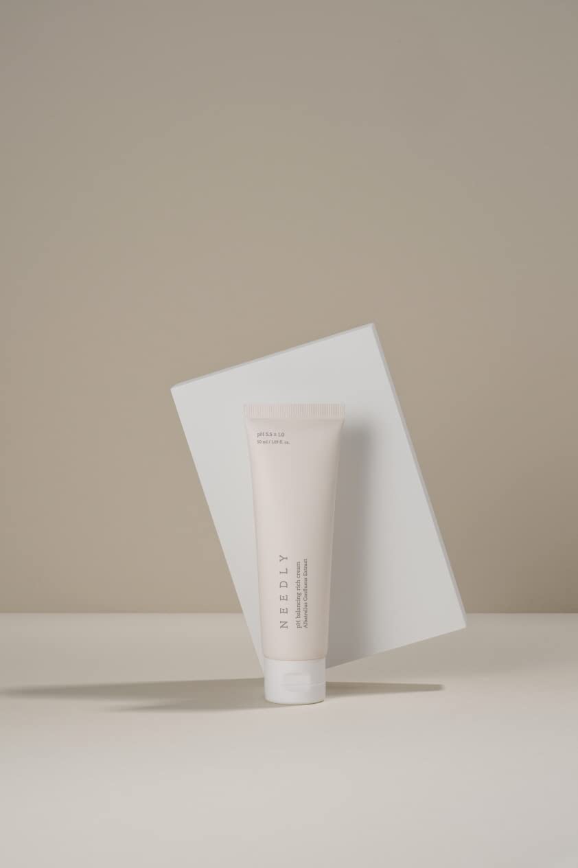 NEEDLY pH Balancing Rich Cream on skin demonstrates deep hydration for a comfortable feel