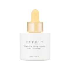NEEDLY Vita C Glow Toning Ampoule bottle for a brightening routine