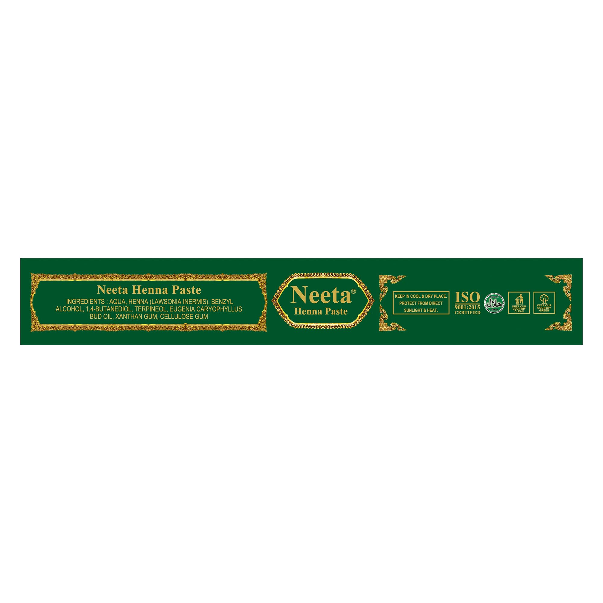 Neeta premium henna cone with nilgiri and clove oil for scent and nourishment