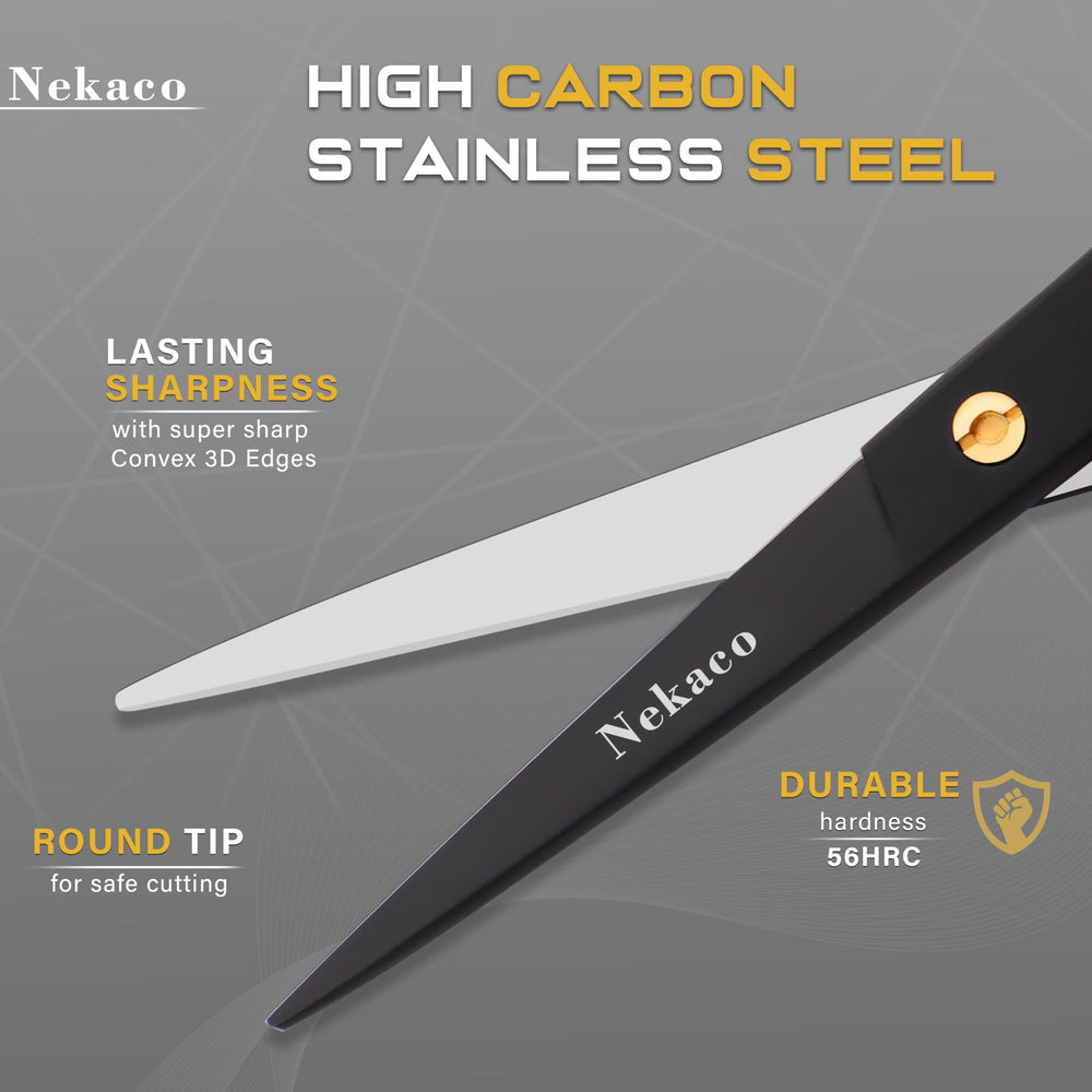 Nekaco adjustable screw demonstrates customizable tension for versatile styling.