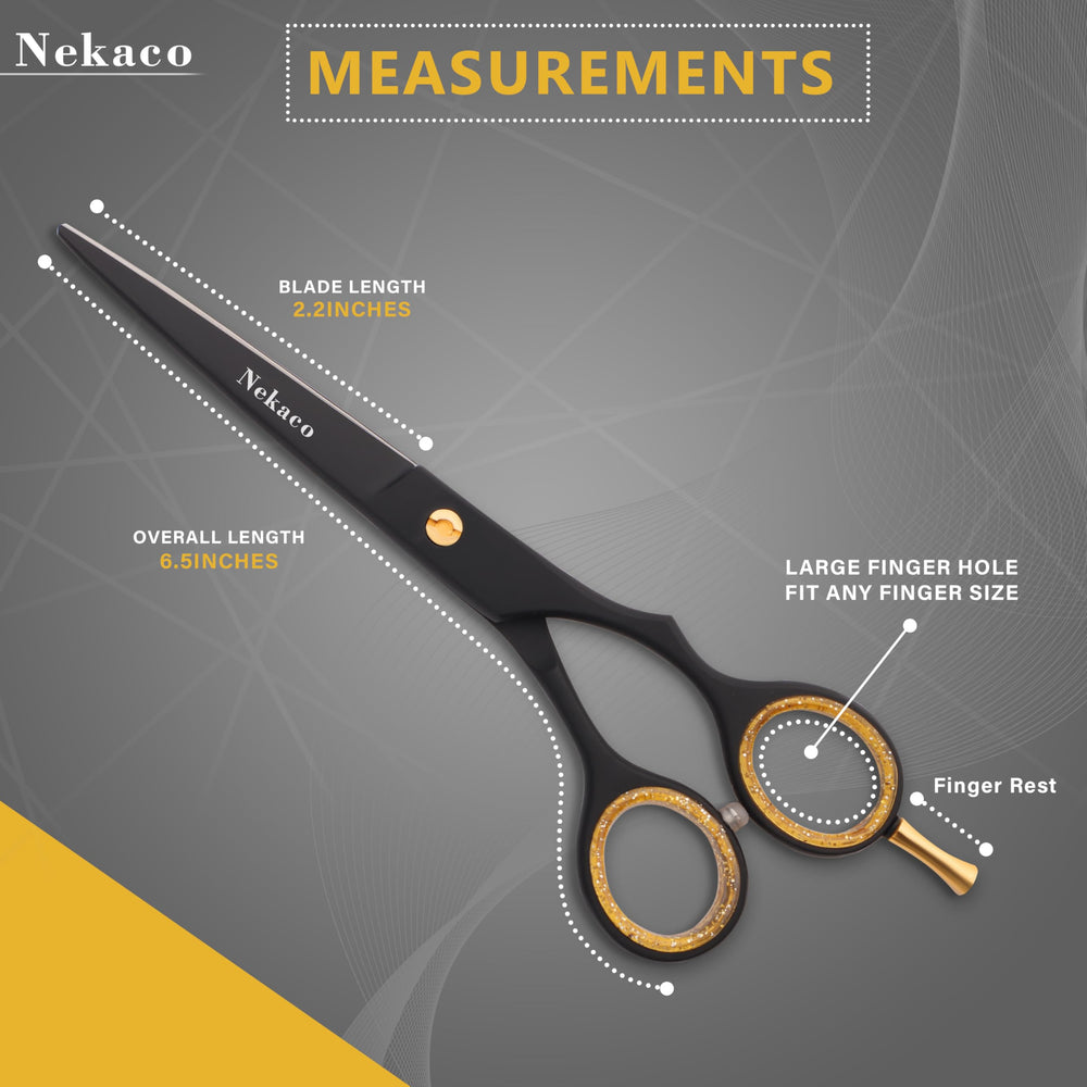 Nekaco 6.5-inch scissors built for durability in daily use.