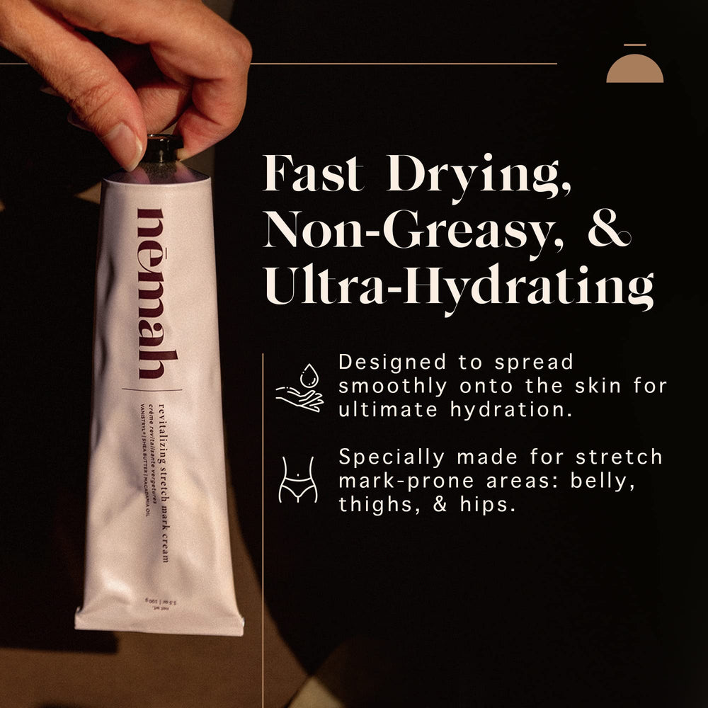 Nemah packaging label emphasizes vegan and cruelty-free credentials.