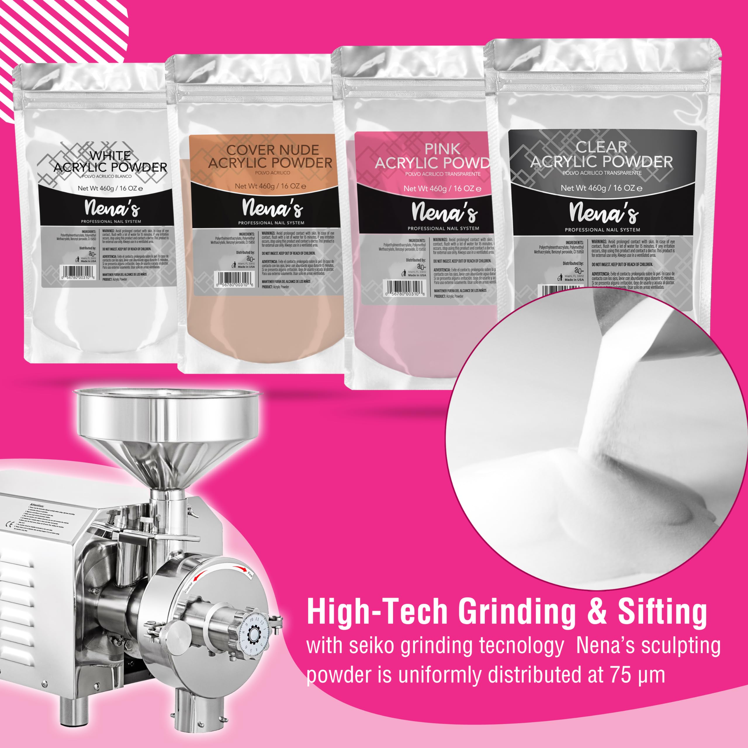 Nena's professional-grade formula delivers salon-level results at home.