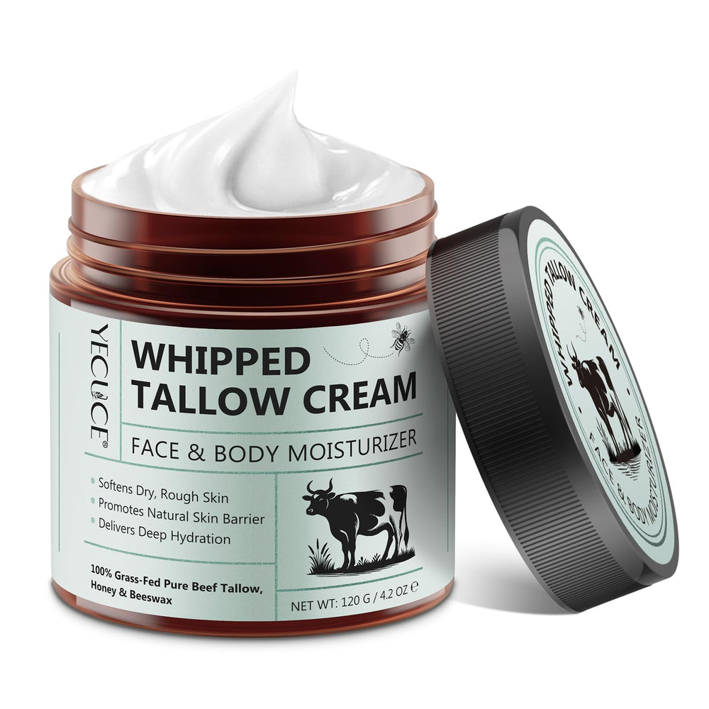 NenMaoKeNu beef tallow skin balm jar for lasting hydration on face and body