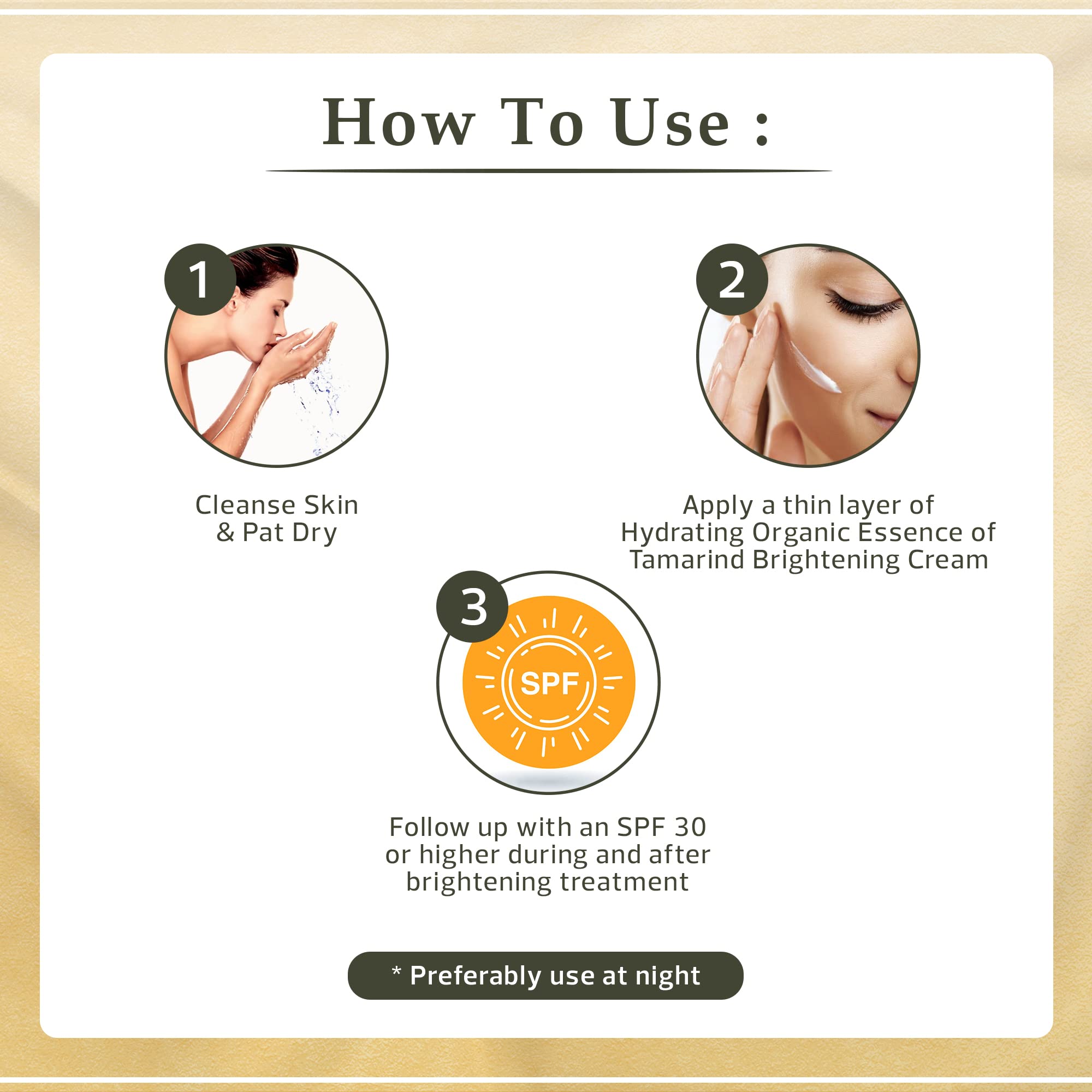 Neoclear tamarind extract cream texture close-up emphasizing hydration.
